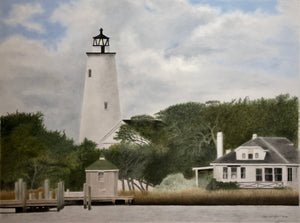 Stormy’s Ocracoke Serenity - Bruce Tarkington Drawings