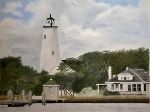 Stormy’s Ocracoke Serenity - Bruce Tarkington Drawings