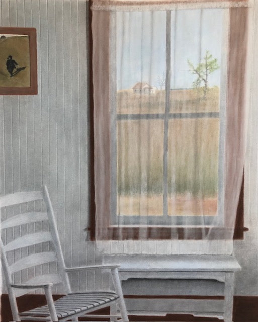 Saturday Morning on Portsmouth Island - Bruce Tarkington Drawings