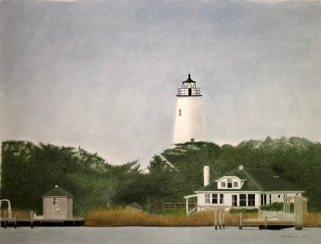 Idyllic Ocracoke - Bruce Tarkington Drawings