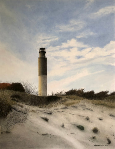 Oak Island Lighthouse - Bruce Tarkington Drawings