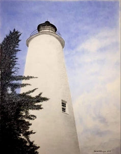 “ocracoke!”  (signed 13"x16" print)