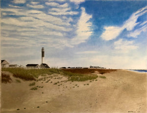 An Oak Island Beach - Bruce Tarkington Drawings
